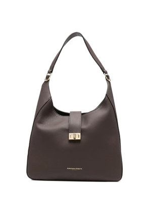 ADRIANNA FERETTI buckle-closure tote bag - Brown