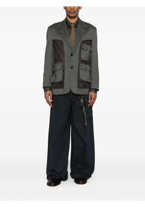 Song For The Mute charm-embellishment jeans - Blue