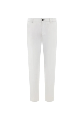 Boggi Milano Marcello stretch chinos - White