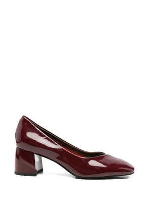 LINDA BAUMANN square-toe pumps - Red