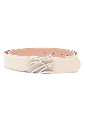 Karl Lagerfeld medium K/Autograph belt - Neutrals