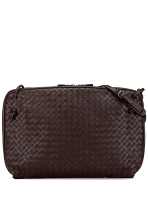Bottega Veneta Pre-Owned 2011 Large Intrecciato Nodini crossbody bag - Brown