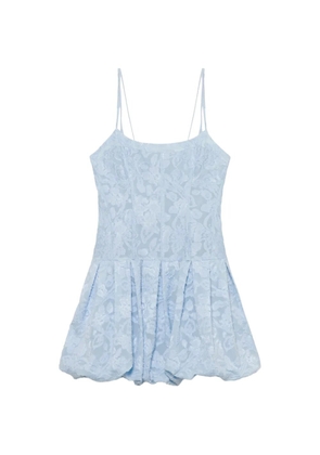 Simkhai Fifi bubble-skirt mini dress - Blue