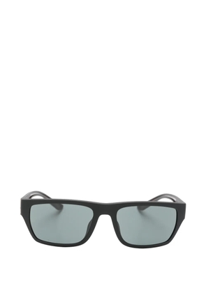 Emporio Armani rectangle frame sunglasses - Black