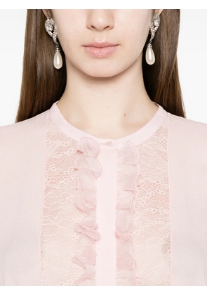 Giambattista Valli ruffled midi dress - Pink