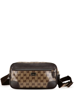Gucci Pre-Owned 2000-2015 GG Crystal belt bag - Brown