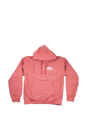 Stüssy New York-print hoodie - Red