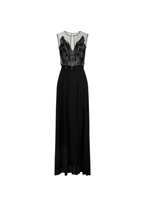 Elisabetta Franchi sequin-embellished maxi dress - Black