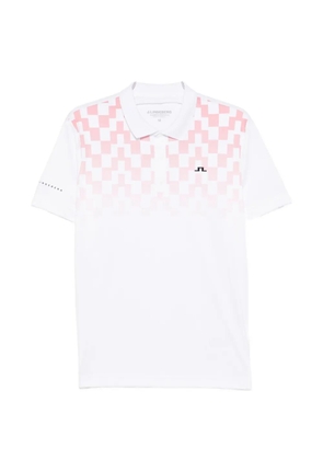 J.Lindeberg print polo - White