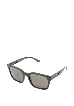 Emporio Armani rectangle-frame sunglasses - Black