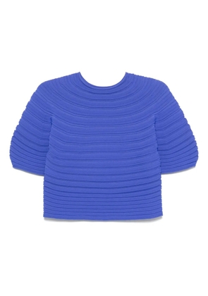 Pleats Please Issey Miyake Mushroom top - Blue
