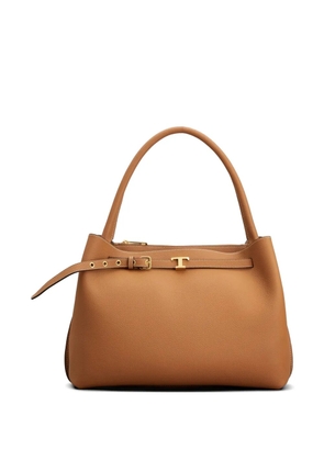 Tod's buckle-detail tote bag - Brown