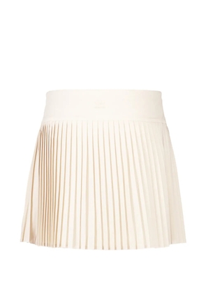 Goldbergh plissé mini skirt - Neutrals