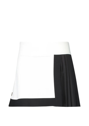 Goldbergh Axelle pleated mini skirt - White