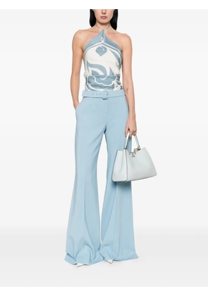 Ermanno Scervino belted-waist trousers - Blue