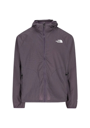 The North Face hooded zip windbreaker jacket - Purple