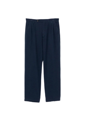 Massimo Alba wool pleated trousers - Blue