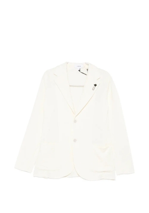 Lardini knitted blazer - White