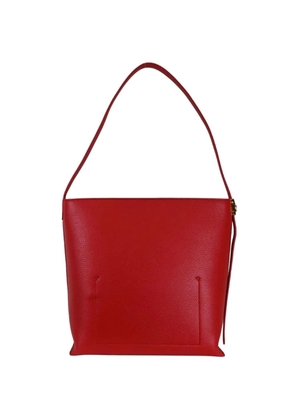 Coccinelle debossed-logo shoulder bag - Red