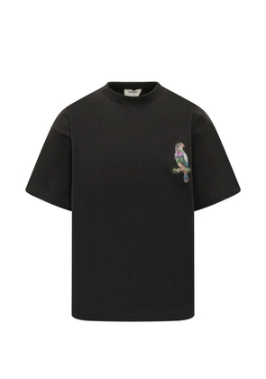 A Paper Kid bird-print T-shirt - Black