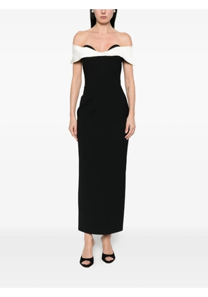 The New Arrivals Ilkyaz Ozel off-shoulder dress - Black