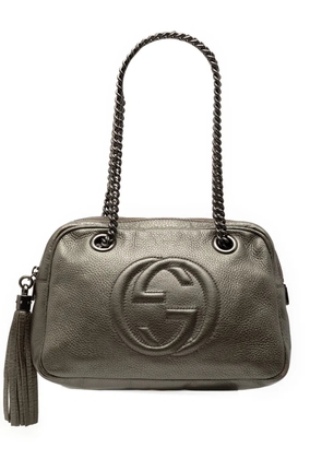 Gucci Pre-Owned 2016-2025 Leather Soho Chain Zip shoulder bag - Brown