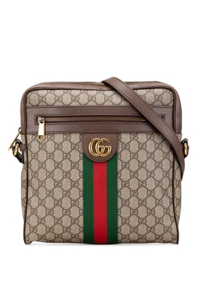 Gucci Pre-Owned 2000-2015 Medium GG Supreme Ophidia crossbody bag - Brown