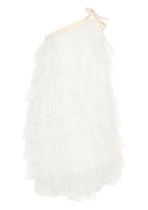 Uma Wang Aela mini dress - Neutrals