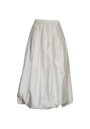 'S Max Mara elastic waist gathered skirt - Grey