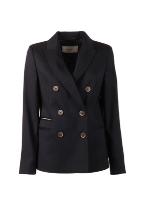 Peserico double-breasted blazer - Blue