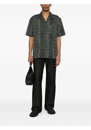 Carhartt WIP snakeskin-print short-sleeve shirt - Green
