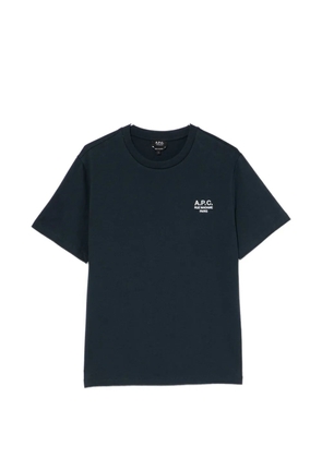 A.P.C. embroidered logo t-shirt - Grey