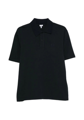 LOEWE embroidered-logo polo shirt - Blue