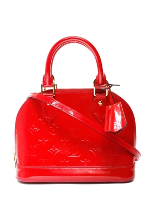 Louis Vuitton Pre-Owned 2014 patent-leather monogram handbag - Red