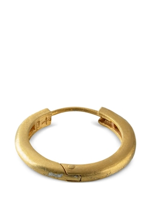 Parts of Four small V2 hoop earring - Gold