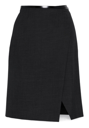 Philosophy Di Lorenzo Serafini wrap skirt - Grey