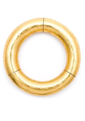 Monies medium tri sectional bangle - Metallic