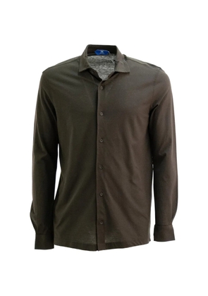 Kired buttoned polo shirt - Brown