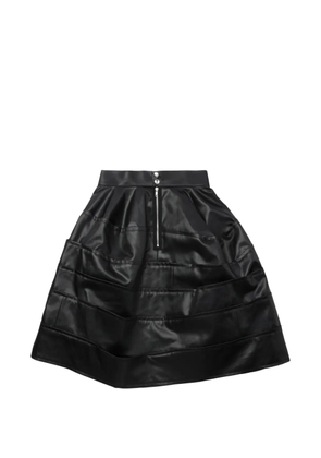 Comme des Garçons TAO zip-fastening midi skirt - Black
