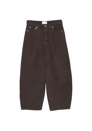 St. Agni mid-rise barrel jeans - Brown