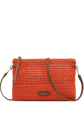 GIANNI CHIARINI Victoria clutch bag - Orange