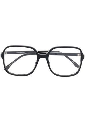 Isabel Marant Eyewear logo-print glasses - Black