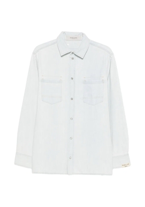 Golden Goose patch-pocket shirt - Blue