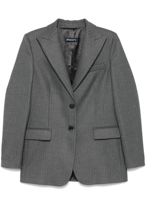 DRHOPE pinstriped blazer - Grey