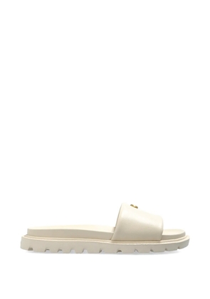 Coach Brynn logo detail sandals - White
