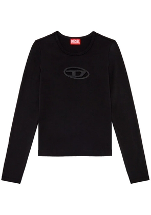 Diesel T-Angie long-sleeved T-shirt - Black