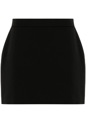 The Row Anouk wool mini skirt - Black