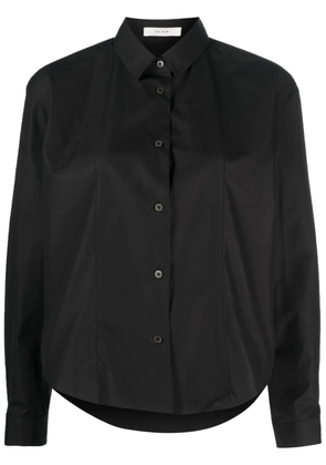 The Row long-sleeve cotton shirt - Black