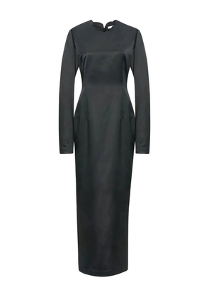 The Row Mitzi midi dress - Black