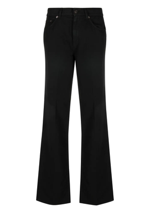 The Row Carlton straight-leg trousers - Black